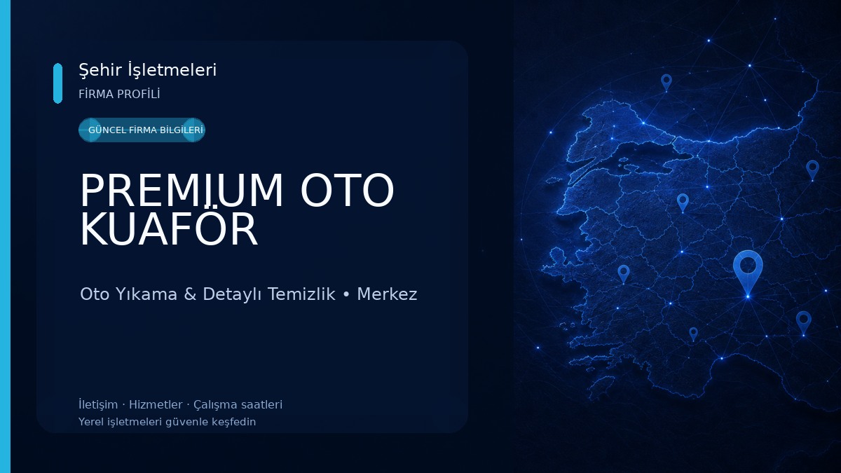 PREMIUM OTO KUAFÖR 
