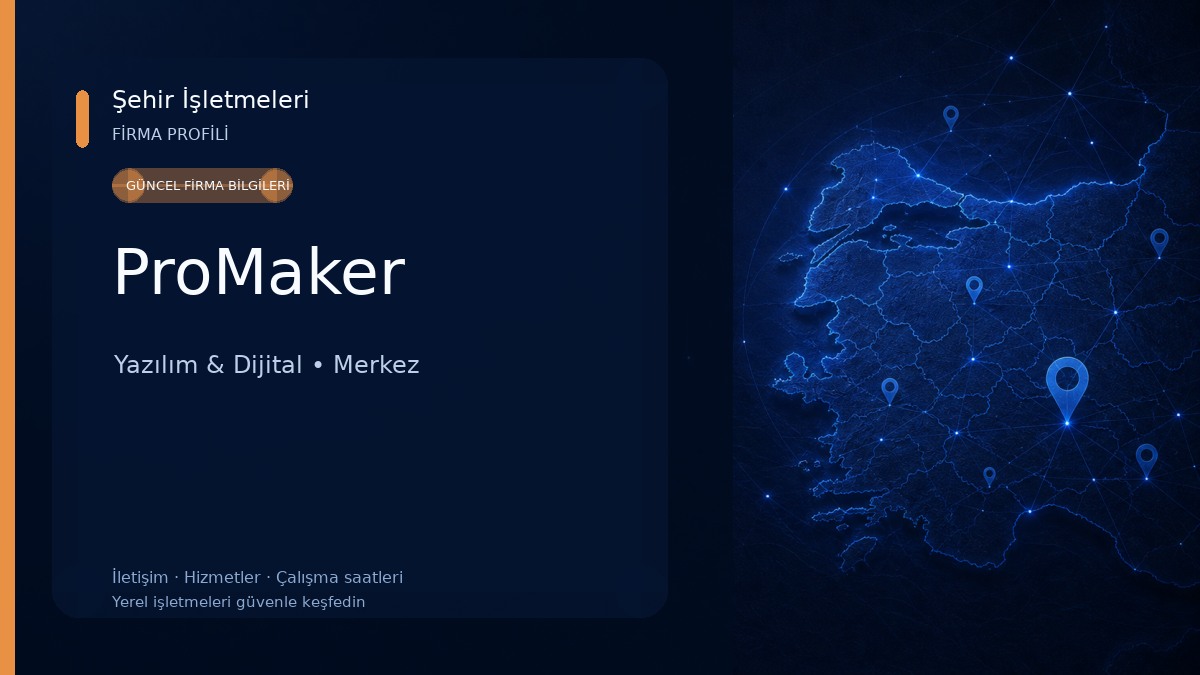 ProMaker Yazılım & Dijital