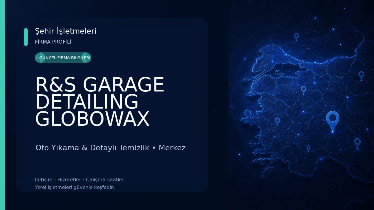 R&S GARAGE DETAILING GLOBOWAX Oto Yıkama & Detaylı Temizlik