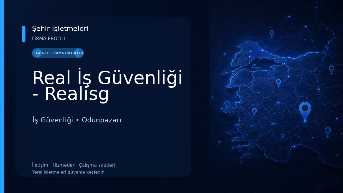 Real İş Güvenliği - Realisg İş Güvenliği