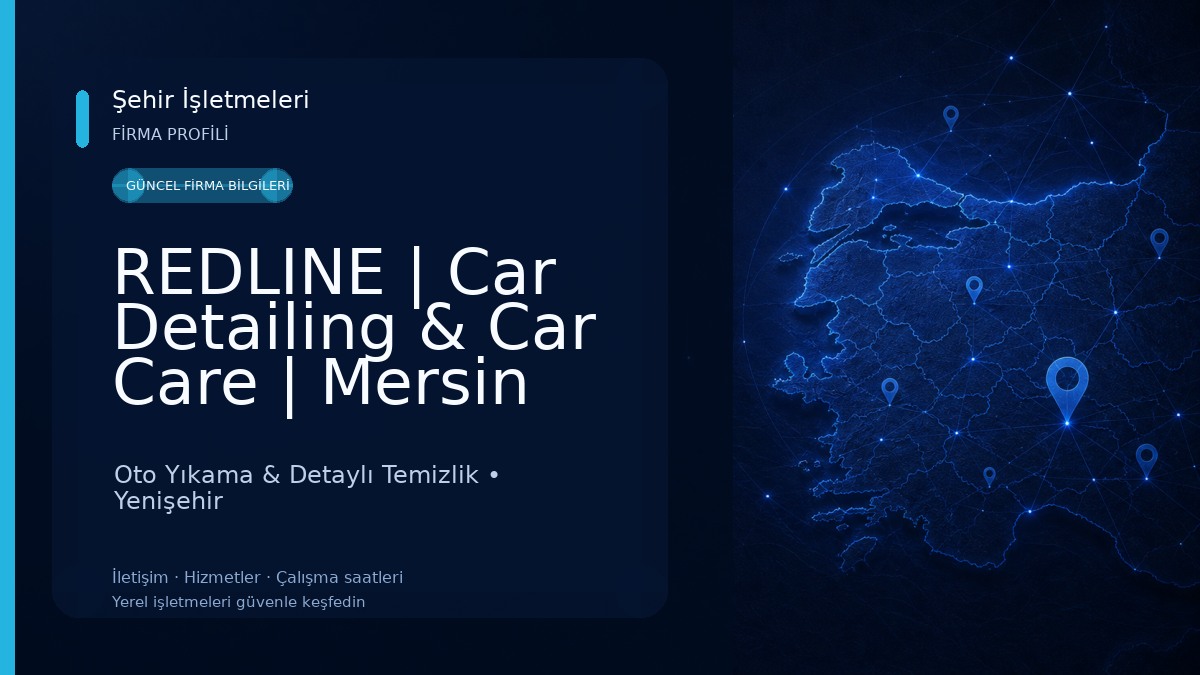 REDLINE | Car Detailing & Car Care | Mersin Oto Yıkama & Detaylı Temizlik