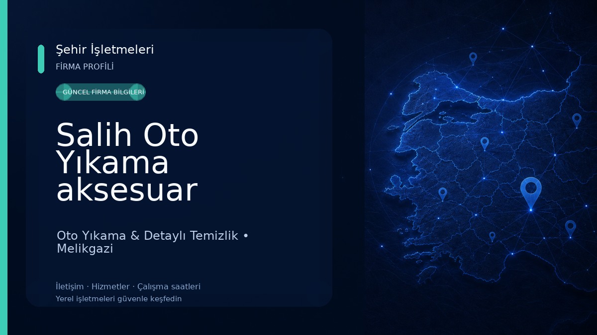 Salih Oto Yıkama aksesuar