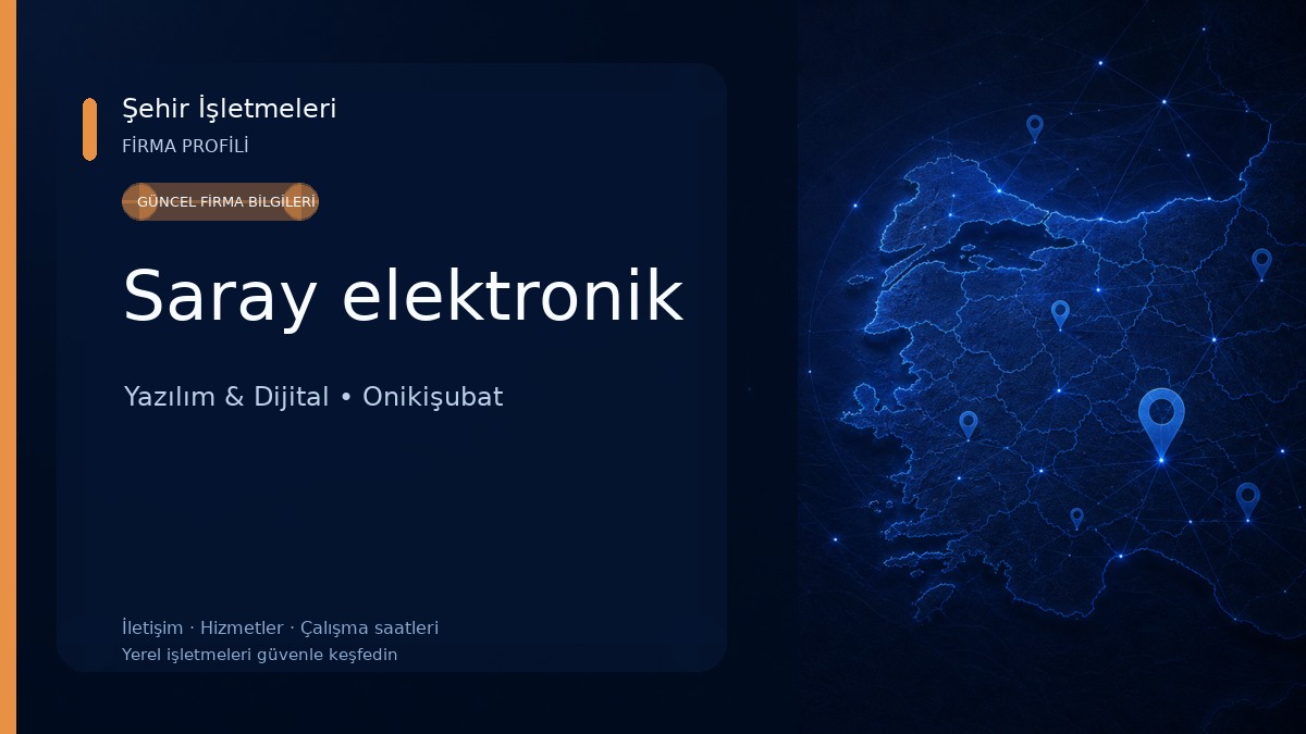 Saray elektronik Yazılım & Dijital