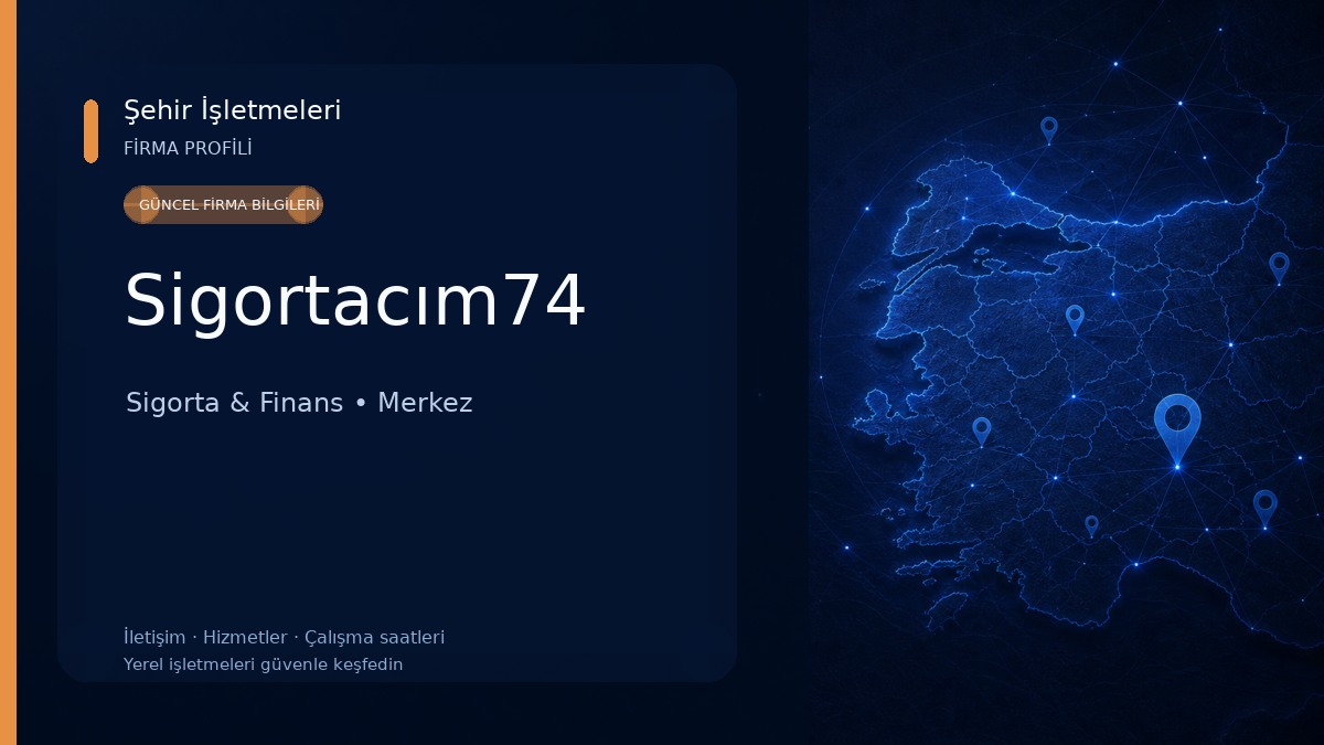 Sigortacım74 Sigorta & Finans