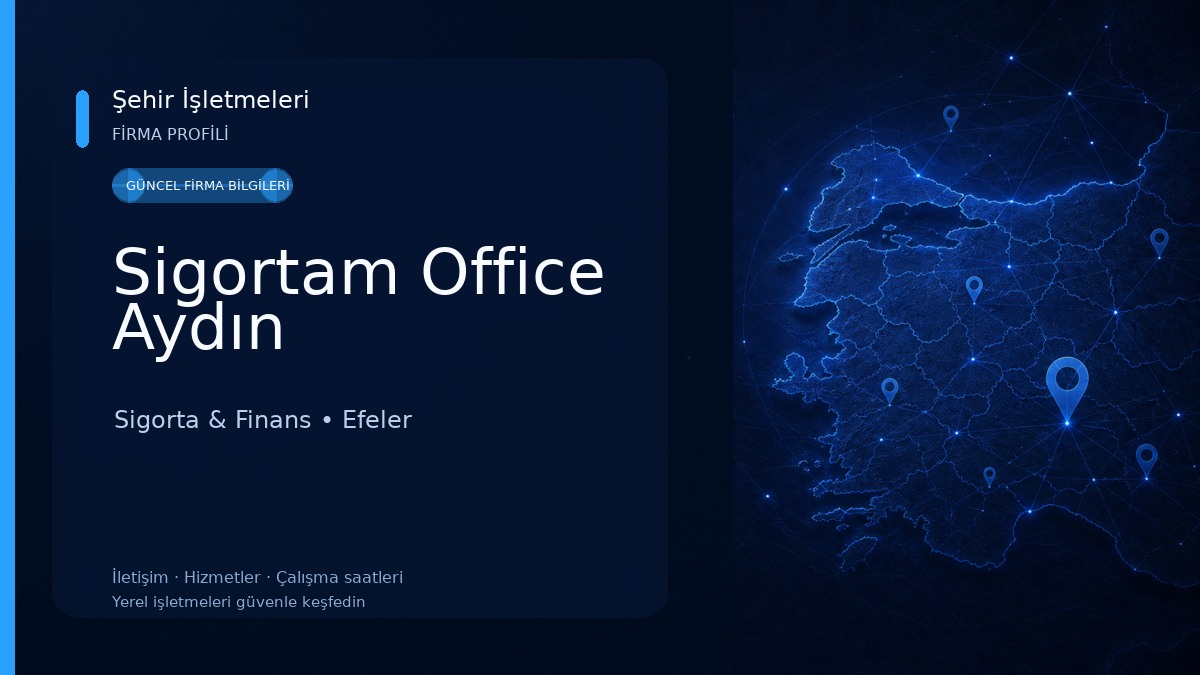 Sigortam Office Aydın Sigorta & Finans