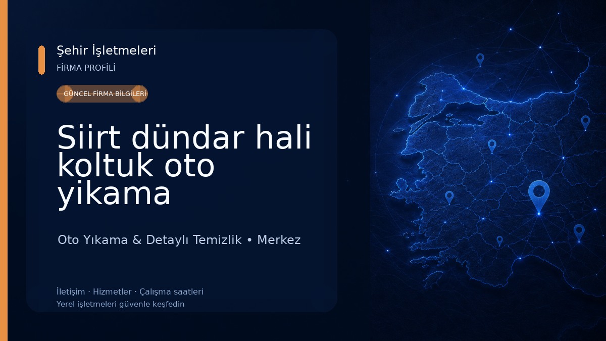 Siirt dündar hali koltuk oto yikama Oto Yıkama & Detaylı Temizlik