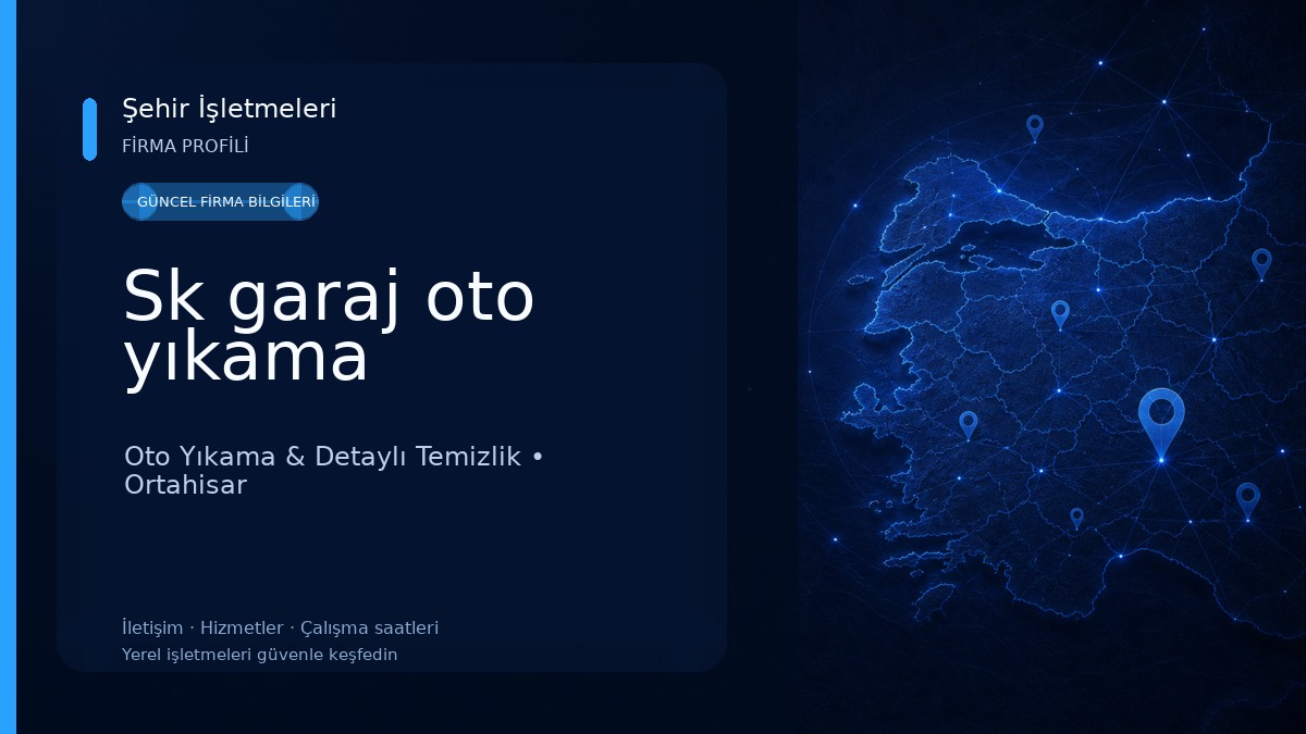Sk garaj oto yıkama Oto Yıkama & Detaylı Temizlik