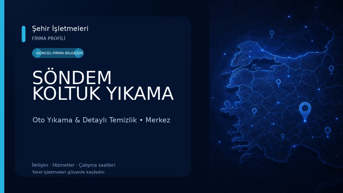 SÖNDEM KOLTUK YIKAMA