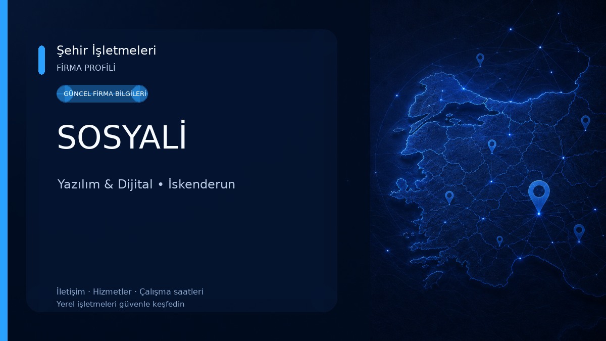 SOSYALİ Yazılım & Dijital