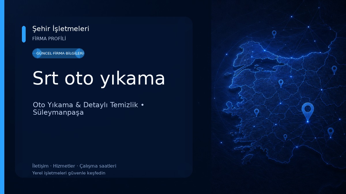 Srt oto yıkama Oto Yıkama & Detaylı Temizlik