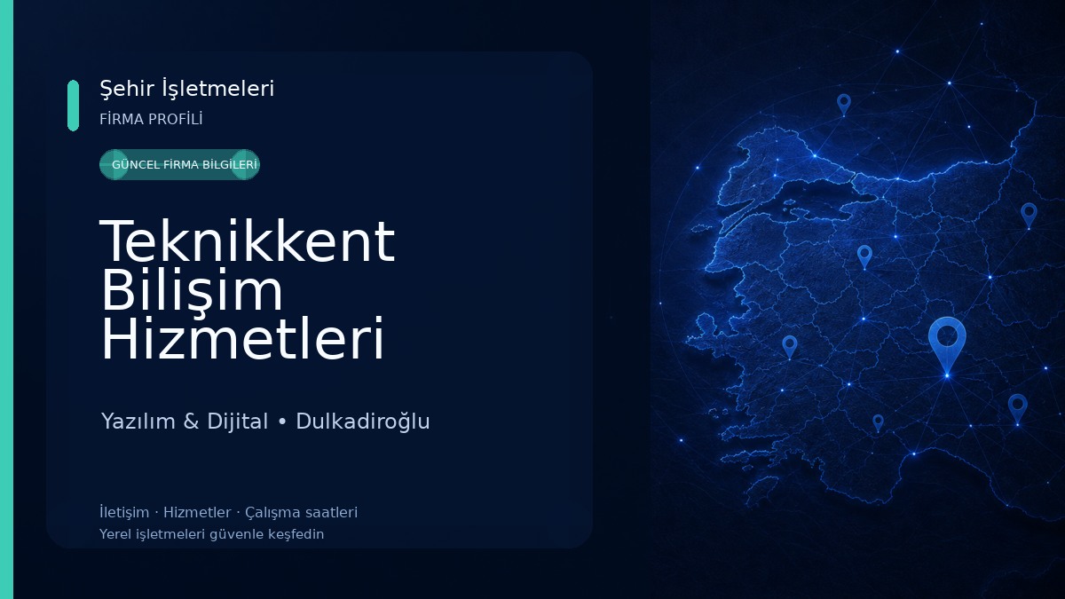 Teknikkent Bilişim Hizmetleri Yazılım & Dijital