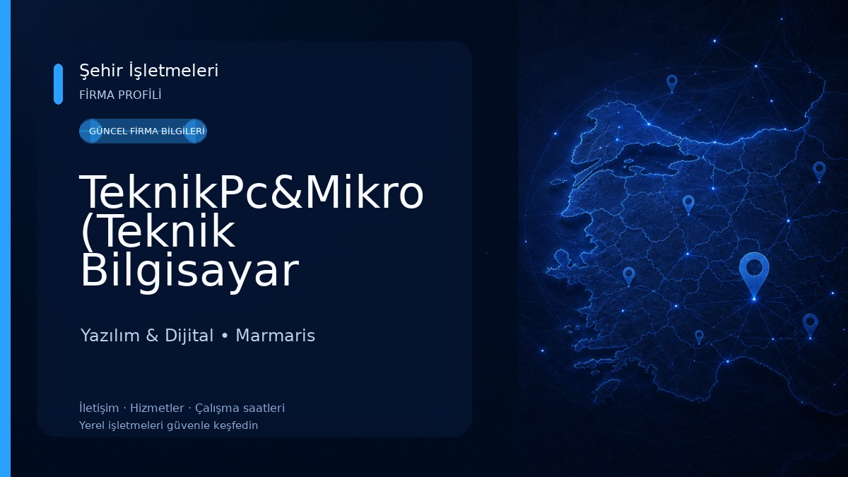 TeknikPc&Mikro (Teknik Bilgisayar Yazılım ve Internet Çözümleri ) Yazılım & Dijital