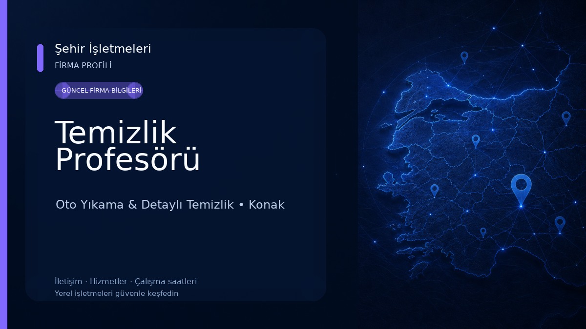Temizlik Profesörü Oto Yıkama & Detaylı Temizlik