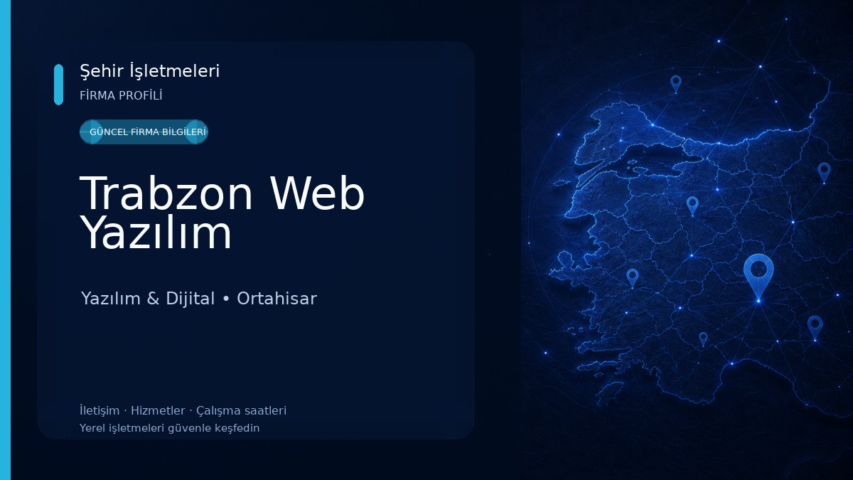 Trabzon Web Yazılım 