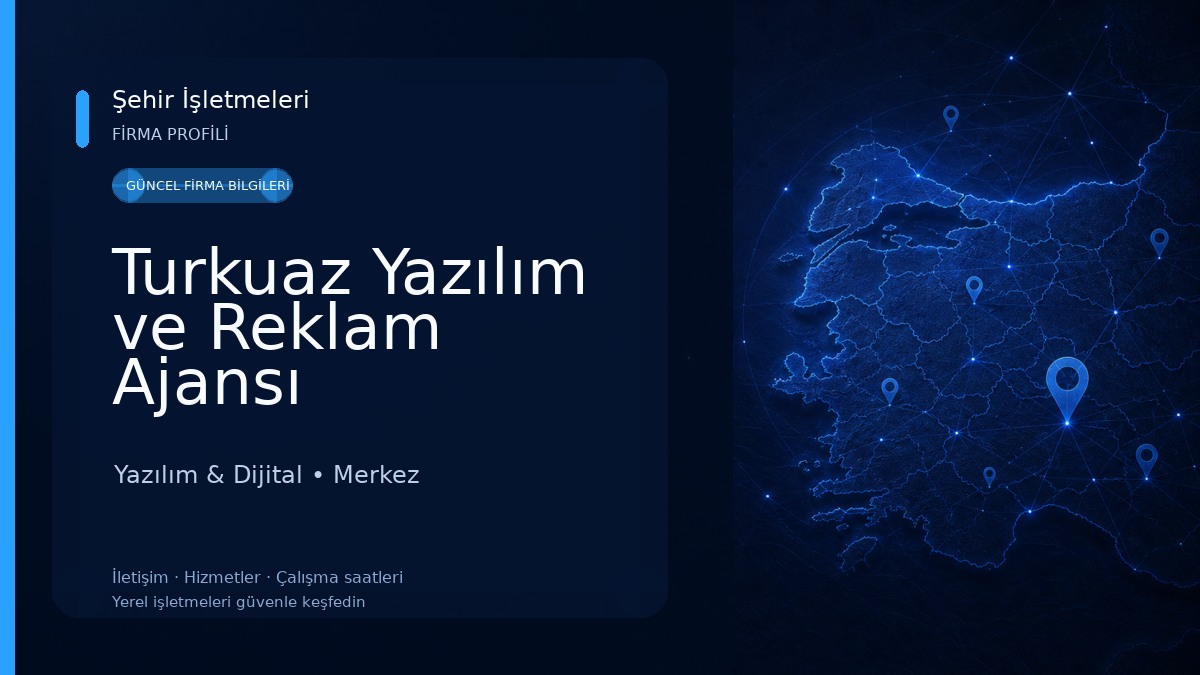 Turkuaz Yazılım ve Reklam Ajansı Yazılım & Dijital