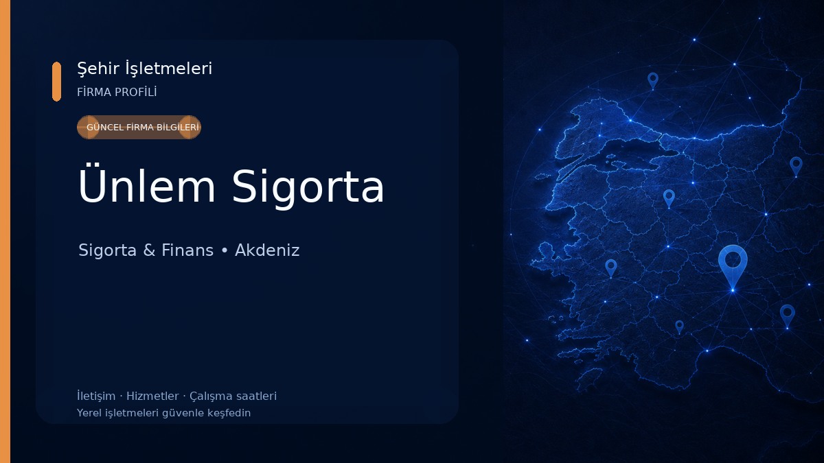 Ünlem Sigorta Sigorta & Finans