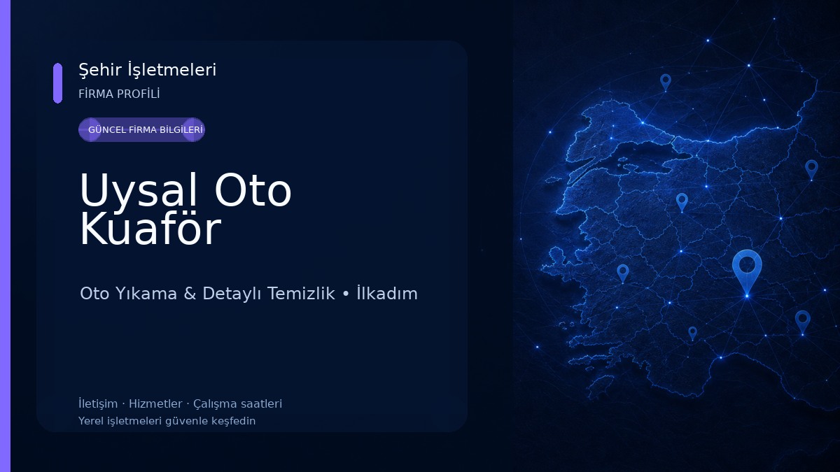 Uysal Oto Kuaför Oto Yıkama & Detaylı Temizlik