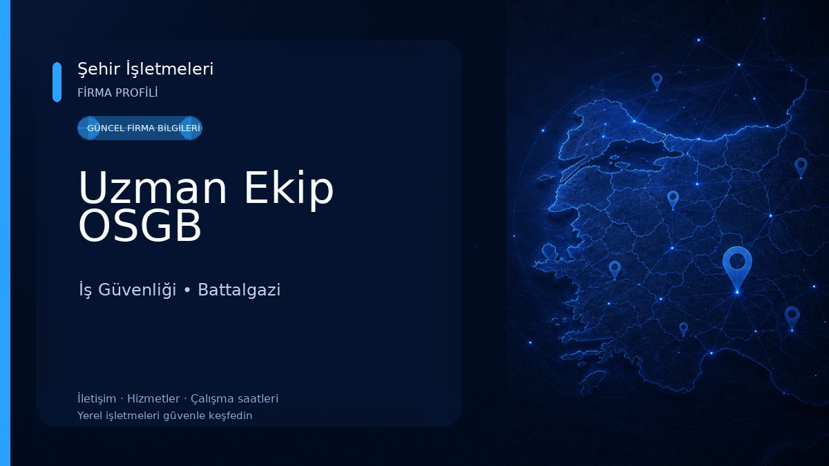 Uzman Ekip OSGB