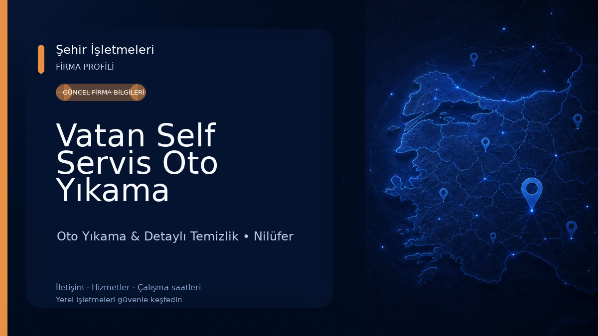 Vatan Self Servis Oto Yıkama Oto Yıkama & Detaylı Temizlik