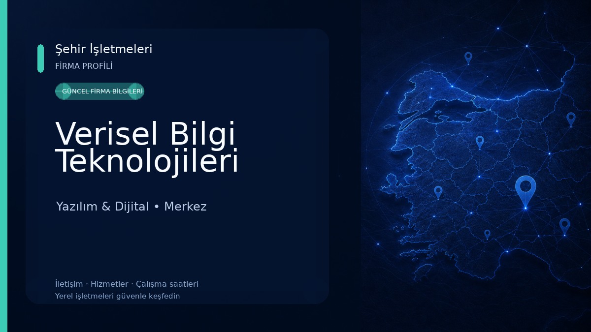 Verisel Bilgi Teknolojileri Yazılım & Dijital