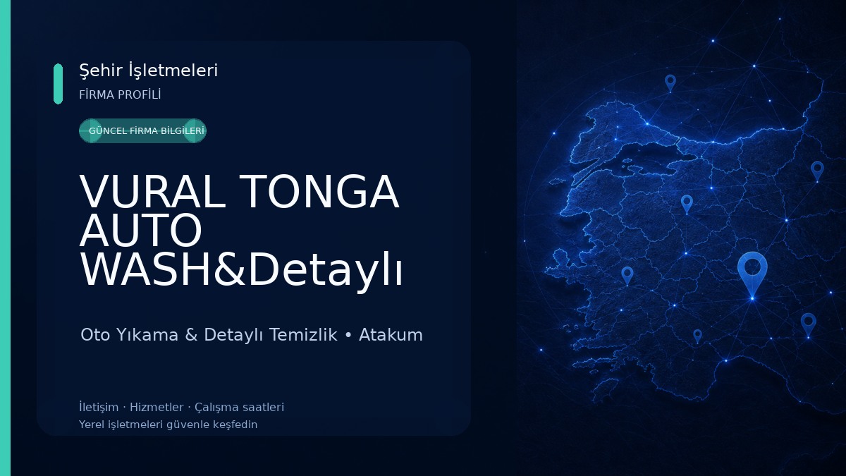 VURAL TONGA AUTO WASH&Detaylı Temizlik Oto Yıkama & Detaylı Temizlik