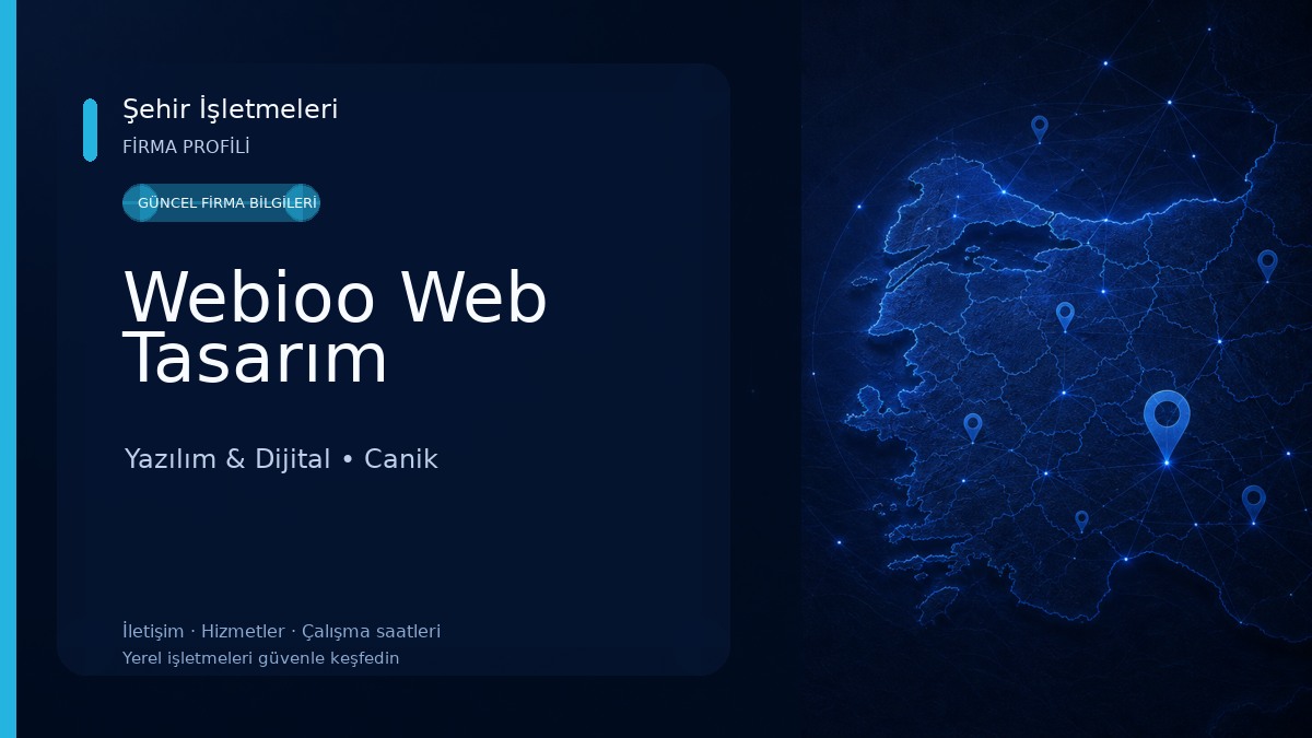 Webioo Web Tasarım Yazılım & Dijital