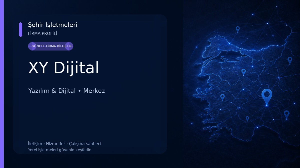 XY Dijital Yazılım & Dijital