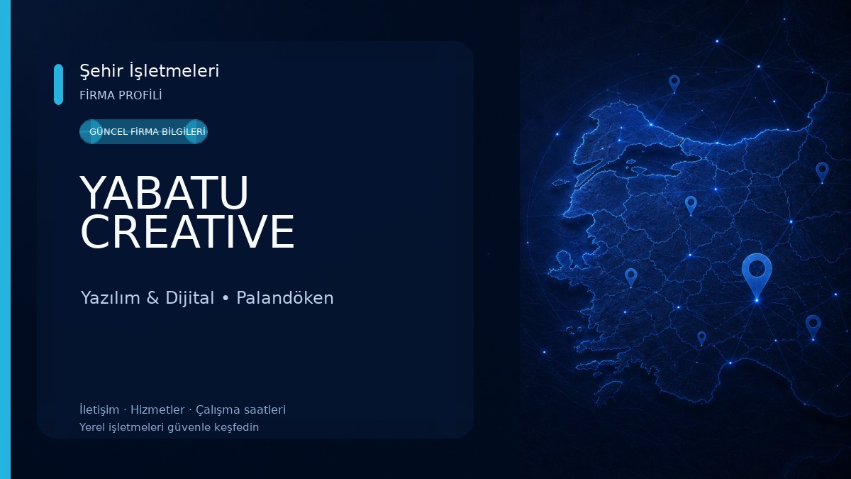 YABATU CREATIVE Yazılım & Dijital