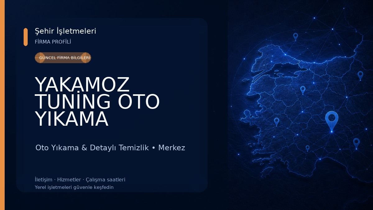 YAKAMOZ TUNİNG OTO YIKAMA Oto Yıkama & Detaylı Temizlik