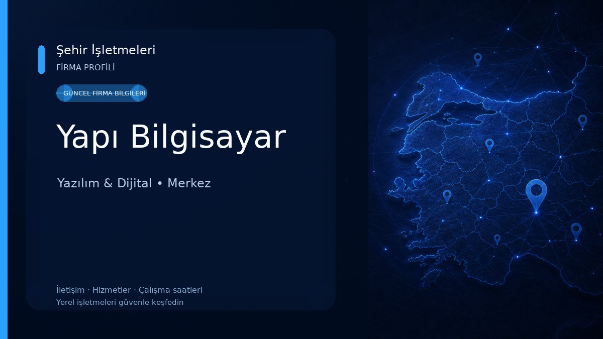 Yapı Bilgisayar Yazılım & Dijital