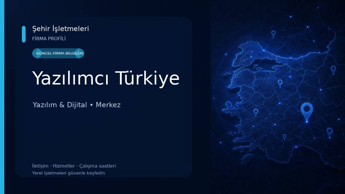 Yazılımcı Türkiye Yazılım & Dijital
