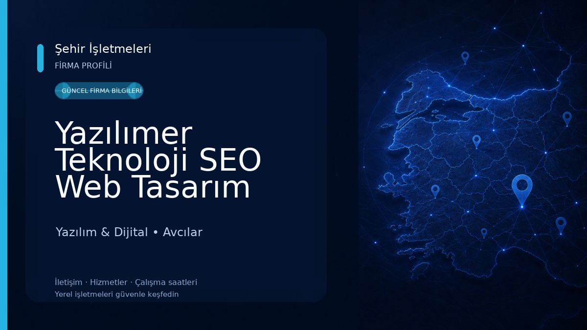 Yazılımer Teknoloji SEO Web Tasarım Web Yazılım Yazılım & Dijital