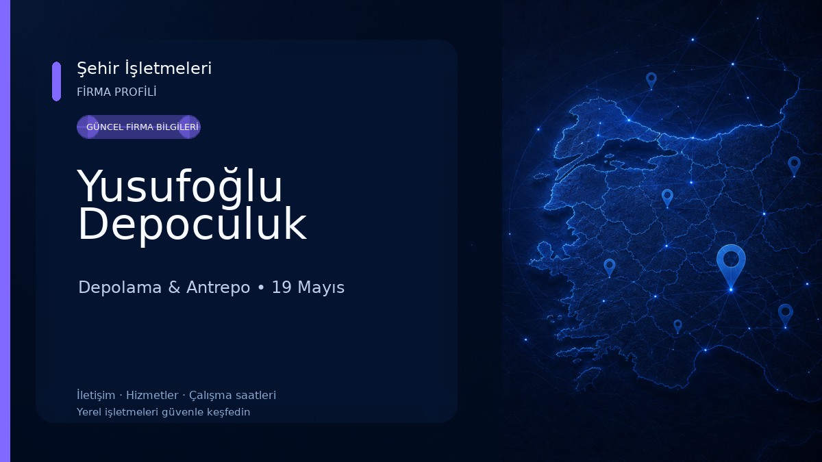 Yusufoğlu Depoculuk 